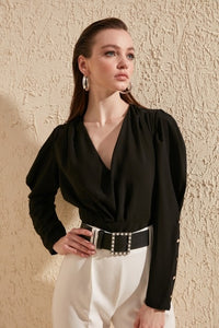 Trendyol Button Detail Bluz